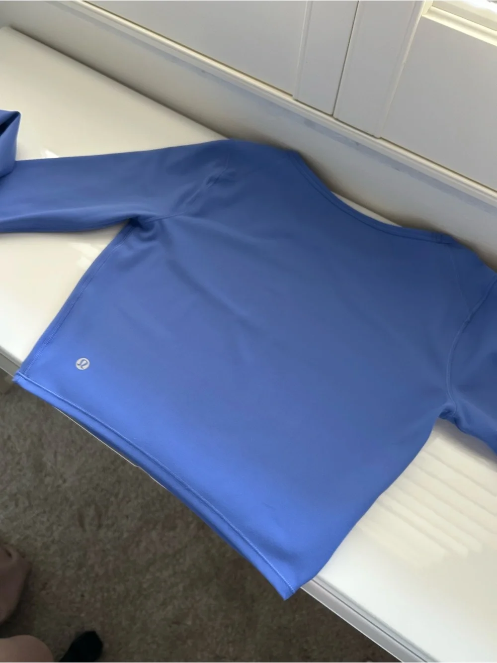 lululemon athletica Royal Blue Long-Sleeve Crew Top